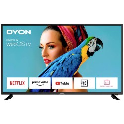Dyon Smart 43 X-EOS LED-TV 107.9 cm 43 inch Energielabel F (A - G) DVB-T2, DVB-C, DVB-S, Full HD, Smart TV, WiFi, PVR ready, CI+* Zwart