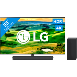 LG 55QNED816QA (2022) + Soundbar